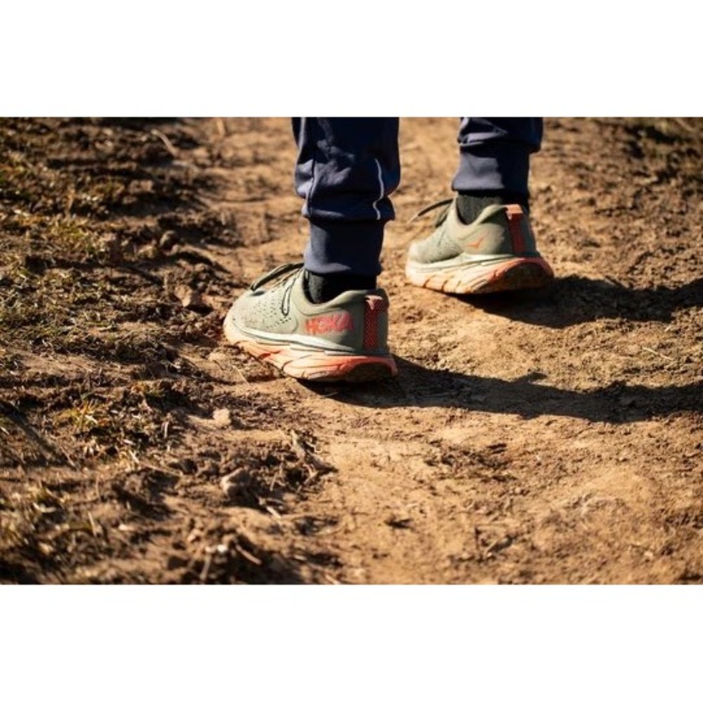 Hoka One One Challenger ATR 6W Trail Running Shoes Men 7 ThymeFiesta GreenOrange - Picture 15 of 16
